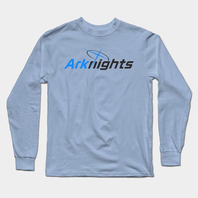 Arknights - Blue Archive Logo Parody Long Sleeve T-Shirt by Rx2TF